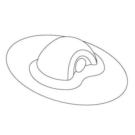 Держатель леера атракционный Borika