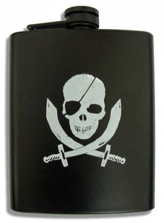 Фляжка металлическая Expedition «Весёлый Роджер»