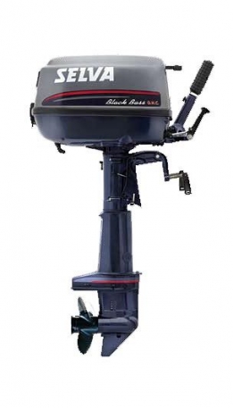 Човновий мотор Selva 7.5 Bass Black