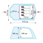 Палатка Tramp Baltic Wave v2 - TRT-079 - фото 2