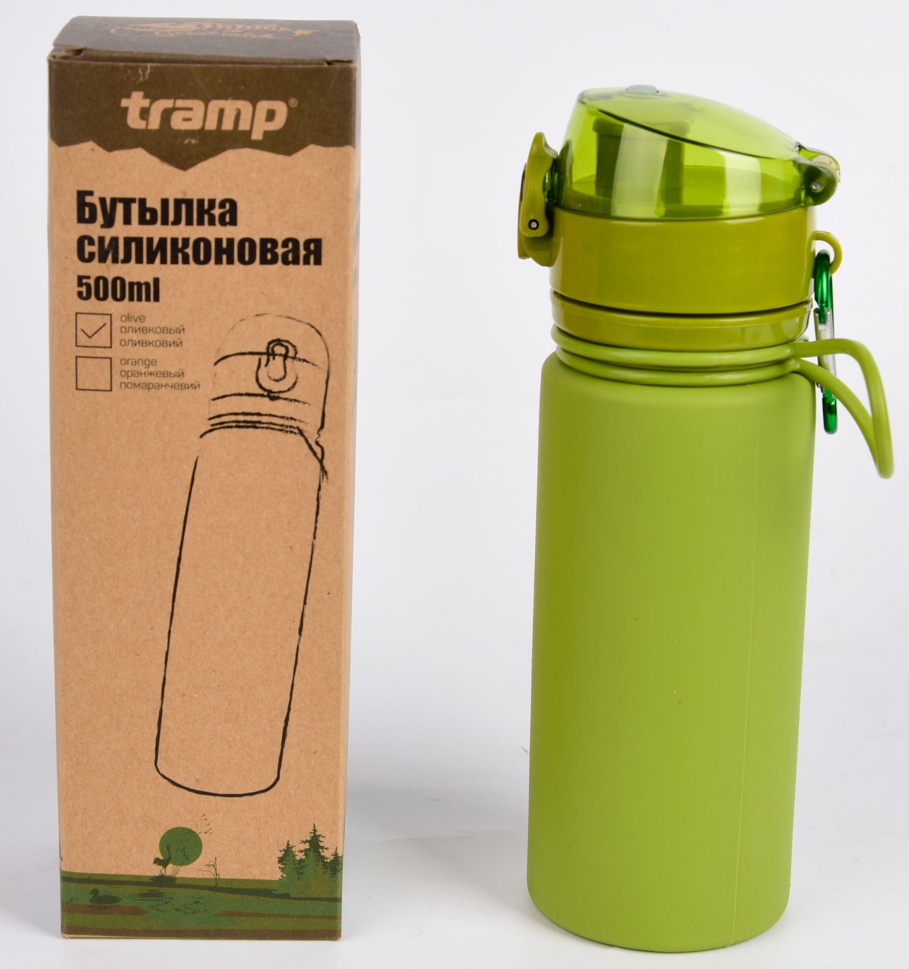Пляшка силіконова Tramp 0,5 л - TRC-093 - фото 6