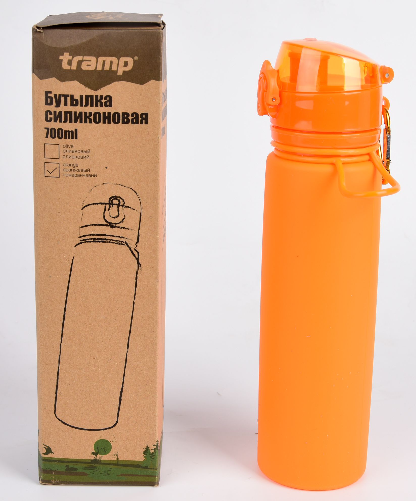 Пляшка силіконова Tramp 0,7 л - TRC-094 - фото 7
