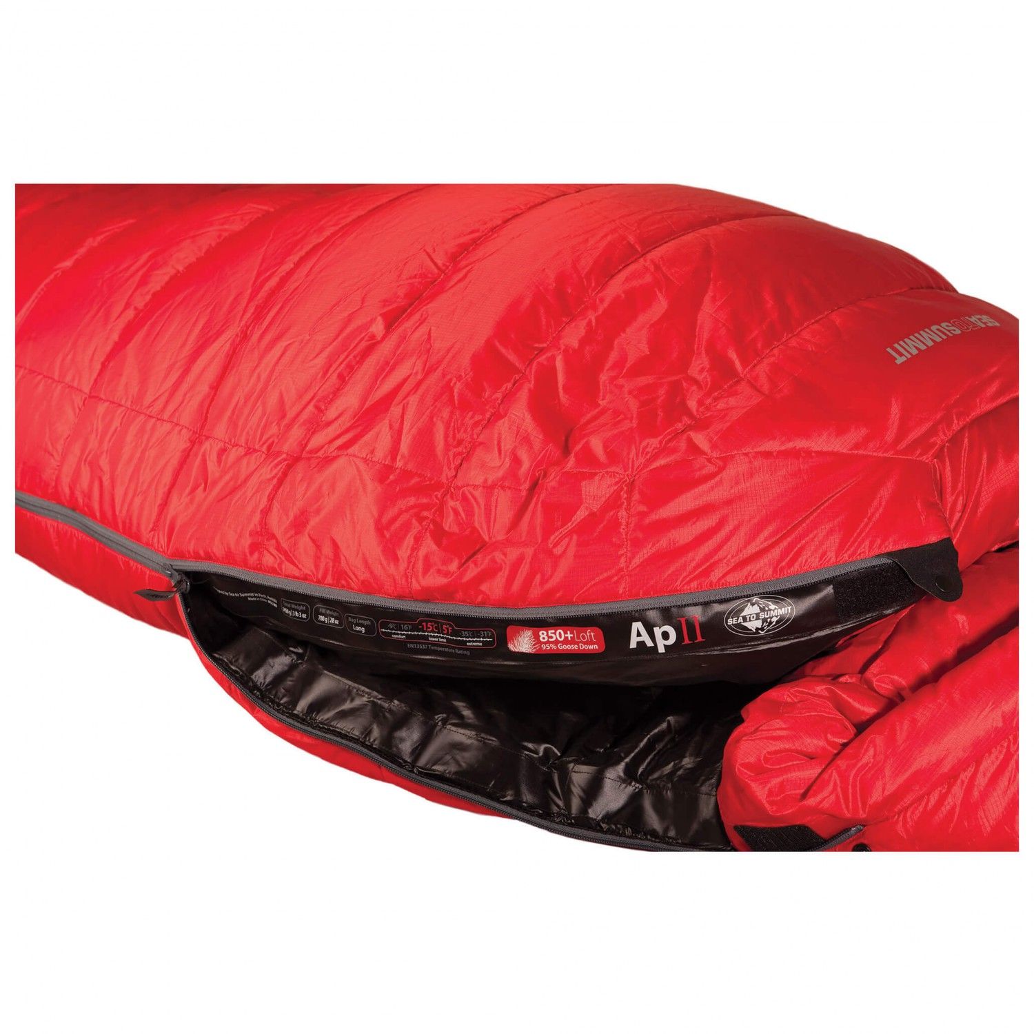 Спальний мішок Sea To Summit Alpine AP II Reg - STS AAP2-R710L-UD - фото 4