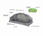 Палатка NEMO Galaxi 2P Birch Leaf Green + Защитная подстилка - 0814041018753 - фото 15