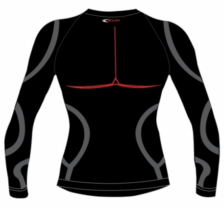 Термофутболка дет. Accapi Ergoracing Long Sleeve Shirt Jr 999 Black 125-140 см