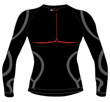 Термофутболка дет. Accapi Ergoracing Long Sleeve Shirt Jr 999 Black 110-125 см