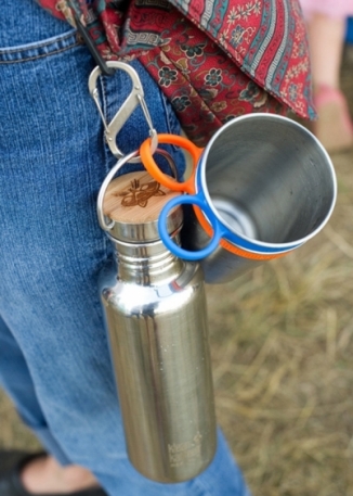 Карабин вспомогательный для фляг Klean Kanteen S-biner #3