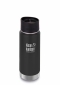 Термофляга Klean Kanteen Wide Vacuum Insulated Cafe Cap Shale Black (matt) 473 ml - 1003319 - фото 1