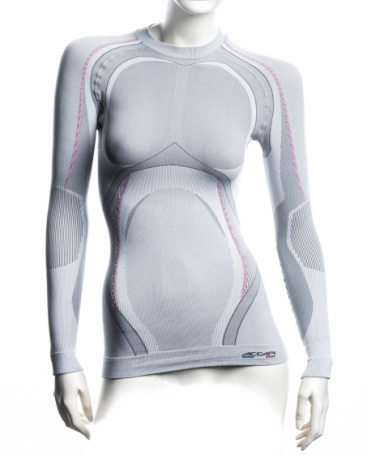Термофутболка жен. Accapi X-Country Long Sleeve Shirt Woman 950 silver M/L Термофутболка жен. Accapi X-Country Long Sleeve Shirt Woman 950 silver M/L