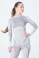 Термофутболка жен. Accapi X-Country Long Sleeve Shirt Woman 950 silver M/L - A651-950-ML - фото 8