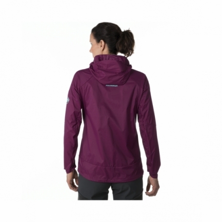 Куртка жін. Mammut RUNBOLD WB HOODED JACKET WOMEN amarante M