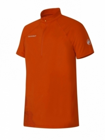 Футболка чоловік. Mammut MTR 141 HALF ZIP T-?SHIRT MEN dark orange L