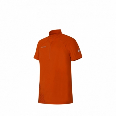 Футболка муж. Mammut MTR 141 HALF ZIP T-?SHIRT MEN dark orange S