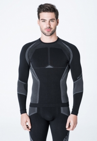 Термофутболка чоловік. Accapi Propulsive Long Sleeve Shirt Man 999 black M/L