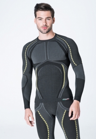 Термофутболка чоловік. Accapi X-Country Long Sleeve Shirt Man 966 anthracite XS/S