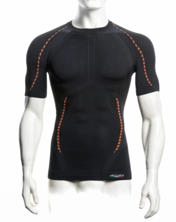 Термофутболка чоловік. Accapi X-Country Short Sleeve Shirt Man 999 black XS/S