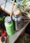 Сталева кришка з бамбуком Klean Kanteen Stainless Unibody Bamboo Cap - 1000625 - фото 2
