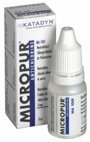 Краплі для нейтралізації хлору у воді Micropur Antichlorine MA 100F