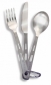 Набор столовых приборов Optimus Titanium 3-Piece Cutlery Set - 8016286 - фото 1