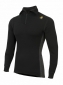 Термофутболка чоловік. Aclima WarmWool Polo W/Zip Black Man/Marengo S - 145002017-04 - фото 1