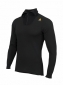 Термофутболка Aclima HotWool 230 gr Polo W/Zip Unisex Black XS - 325003001-03 - фото 1