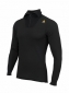 Термофутболка Aclima HotWool 230 gr Polo W/Zip Unisex Black S - 325003001-04 - фото 1