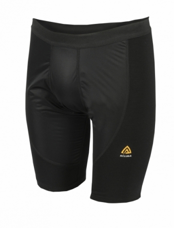 Шорты ветрозащитные муж. Aclima WarmWool Long Shorts W/Windstop Black S