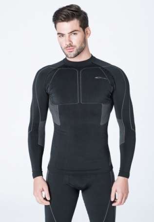 Термофутболка чоловік. Accapi Polar Bear Long Sleeve Shirt Man 966 black/anthracite XL/XXL