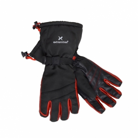 Водонепроникні рукавички Extremities Polar Glacier Gauntlet GTX Black/Red M