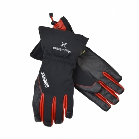 Непромокаемые перчатки Extremities Glacier Glove GTX Black/Red M