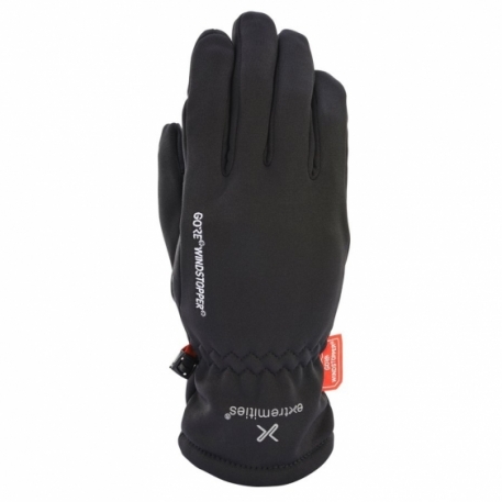 Непродуваемые сенсорные перчатки Extremities Action Sticky Windy Touch Screen Black M Непродуваемые сенсорные перчатки Extremities Action Sticky Windy Touch Screen Black M