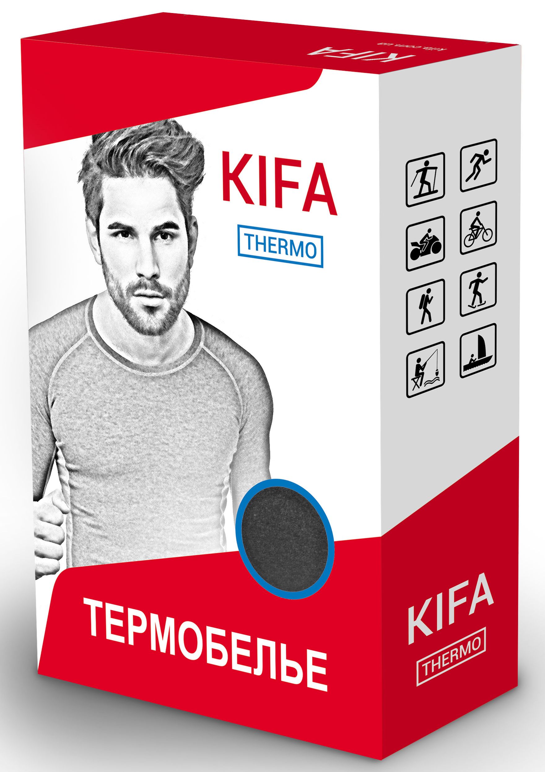 Термобелье мужское комплект Kifa КМ-6321 - КМ-6321 - фото 9