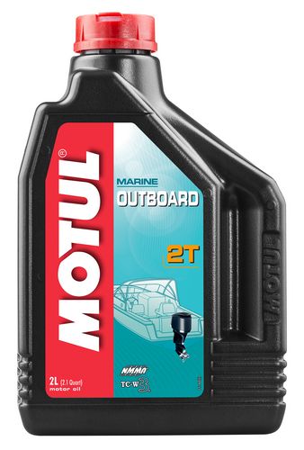 Масло моторне Motul Outboard 2T TC-W3 2 літра - 851721 / 106611 - фото 1