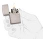 Запальничка Zippo Classic Brushed Chrome - 200 - фото 5