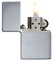 Запальничка Zippo Brushed Chrome Vintage with Slashes - 230 - фото 3