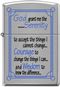 Запальничка Zippo Serenity Prayer - 24355 - фото 2