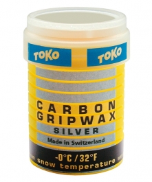 Toko Carbon GripWax silver 32g