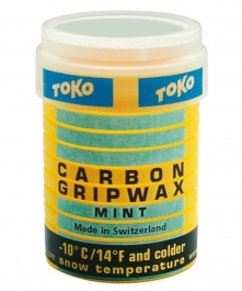Toko Carbon GripWax mint 32g