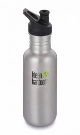 Фляга Klean Kanteen Classic Sport Cap Brushed Stainless 532 ml