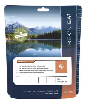Сублиматы Trek'n Eat Цельнозерновые мюсли с Peronin Апельсин