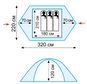 Палатка Tramp Scout 3 v2 - UTRT-056 - фото 2