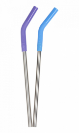 Набір сталевих трубочок Klean Kanteen Straw 8 mm 2-Pack Multi Colored