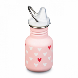 Пляшка для води Kid Kanteen Classic Sippy Cap Millennial Hearts Matt 355 мл
