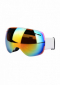 Маска для лыж и сноуборда Sposune HX021-2 Matte White-Fake Revo Red - HX021-2 - фото 1