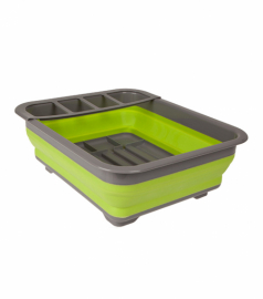Сушарка для посуду складна Summit Pop Dish Drainer Lime/Grey