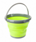 Ведро складное Summit Pop Bucket Lime/Grey 10 л - 666017 - фото 1