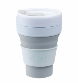 Складной стакан Summit MyBento Midi Pop Cup серый 355 мл