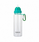 Спортивная бутылка для воды Summit MyBento Bottle With Flip Straw зеленая 700 мл - фото 1