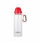 Спортивна пляшка для води Summit MyBento Bottle With Flip Straw червона 700 мл - 696045R - фото 1