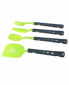 Набор столовых приборов с лопаткой Summit 4PC Cutlery & Spatula Set Lime (4 предмета) -  - фото 1